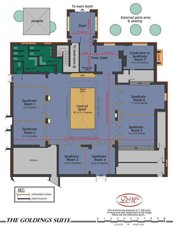 Goldings Conference Centre Floorplan